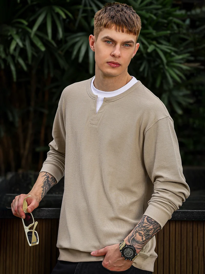 Maniac  Maniac Mens Printed Round Neck Half Sleeve Black Cotton Tshirt for Men | Best Price UAE